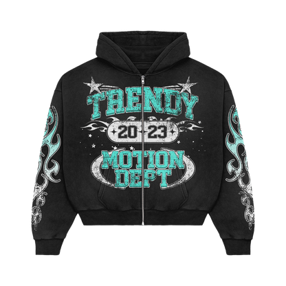 Trendy Motion Zip Up